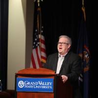 Dr. Len O'Kelly speaking